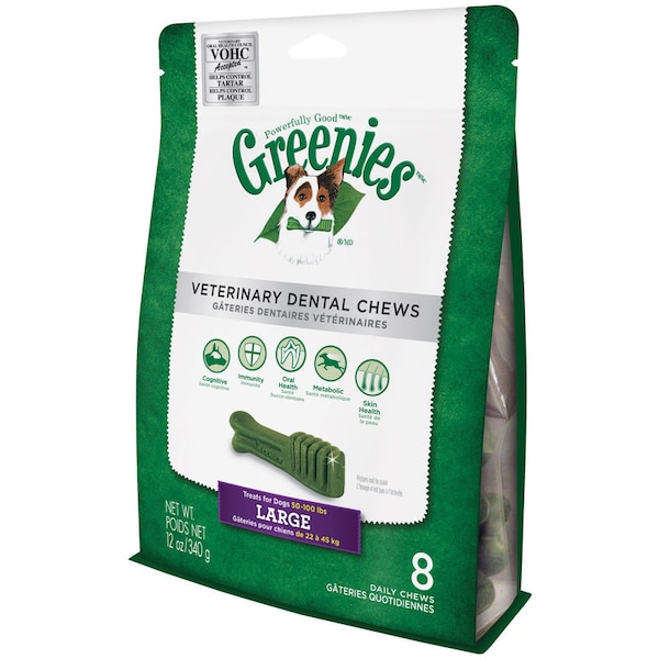 Greenies Greenies Original Mint Dental Stick For Dog 6.5 in. 1 pk 428615 - main